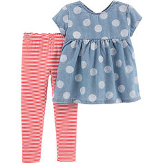 Комплект: туника и леггинсы carter’s для девочки Carters