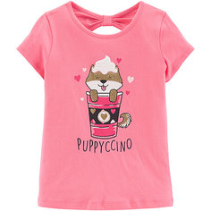 Футболка с коротким рукавом carter’s для девочки Carters