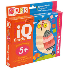 Занимательные карточки для дошколят "Совёнок" АЙРИС пресс