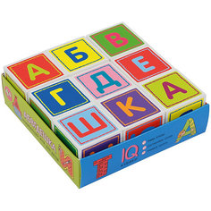 IQ Кубики "Абвгдешка" АЙРИС пресс