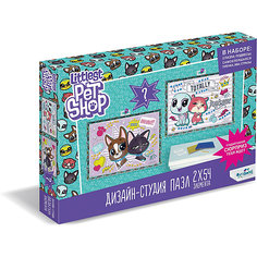 Набор пазлов 2в1 Littlest Pet Shop "Дизайн-студия" Лучшие друзья, с сюрпризом Origami