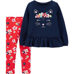 Комплект: туника и леггинсы carter’s для девочки Carters