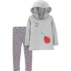 Комплект: толстовка и леггинсы carter’s для девочки Carters