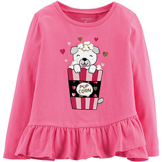 Футболка с длинным рукавом carter’s для девочки Carters