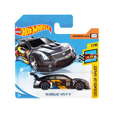 Базовая машинка Hot Wheels, 16 Cadillac ATS-V R Mattel