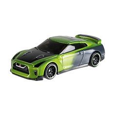 Базовая машинка Hot Wheels, 17 Nissan GT-R (R35) - Guaczilla Mattel