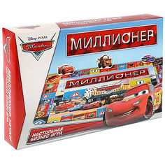 Настольная игра "Монополия Миллионер" Дисней Тачки Умка