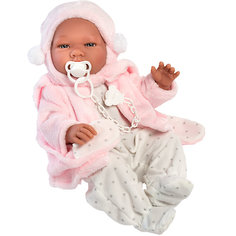 Кукла-реборн Asi Мария в розовом, 43 см