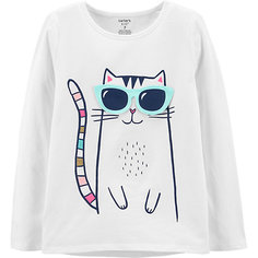 Футболка с длинным рукавом carter’s для девочки Carters