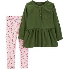 Комплект: туника и леггинсы carter’s для девочки Carters