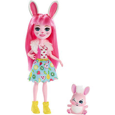 Кукла с любимой зверюшкой Enchantimals, Бри Банни и Твист Mattel