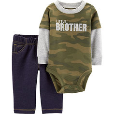 Комплект: боди и джинсы carter’s для мальчика Carters