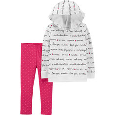Комплект: толстовка и леггинсы carter’s для девочки Carters