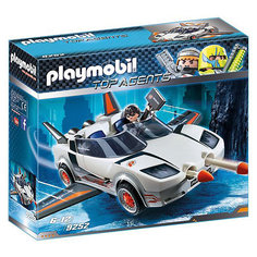 Конструктор Playmobil "Агент Р. c гонщиком"