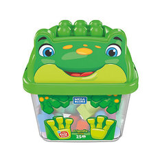 Конструктор Mega Bloks "Животные" Лягушка, 25 деталей Mattel