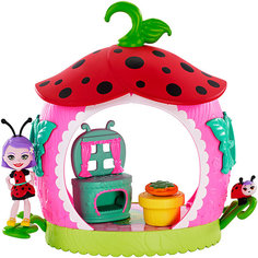 Игровой набор Enchantimals "Домик букашек" Ладилия Божья Коровка и кухня Mattel