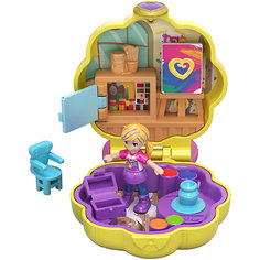 Игровой набор Polly Pocket Smart Stick, жёлтый цветок Mattel