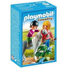Игровой набор Playmobil "Пони на прогулке"