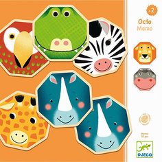 Настольная игра DJECO "Мемо-мордочки"