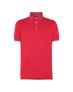 red polo shirt tommy hilfiger