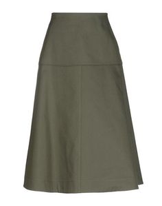 Юбка длиной 3/4 Jil Sander Navy