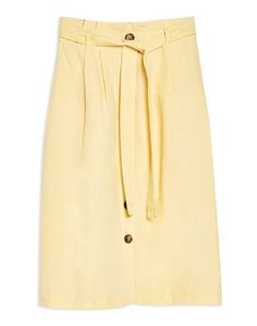 Юбка длиной 3/4 Topshop
