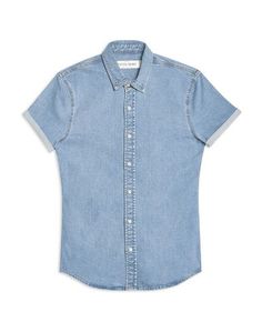 Джинсовая рубашка Topman