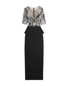 Длинное платье Marchesa Notte
