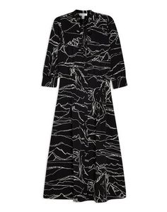 Длинное платье Topshop