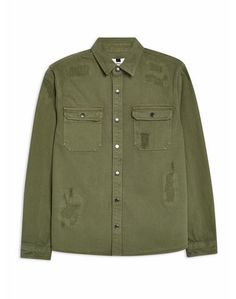 Джинсовая рубашка Topman