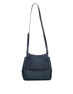 Сумка Sideby из синей кожи The Row