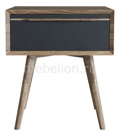 Тумбочка Bruni Black Этажерка