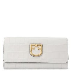 Кошелёк FURLA FURLA BELVEDERE XL BI-FOLD серо-белый