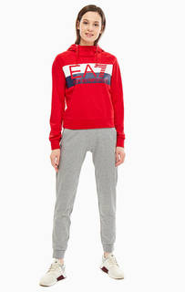 Двухцветный спортивный костюм из хлопка EA7