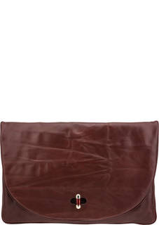 Вместительный бордовый клатч Tommy X Zendaya