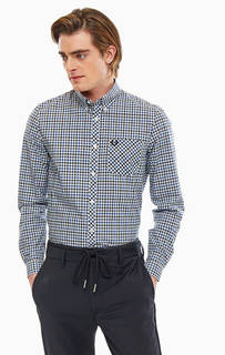 Рубашка в клетку с нагрудным карманом Fred Perry