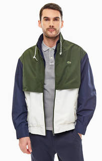 Ветровка на молнии с карманами Lacoste