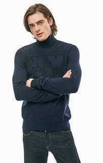 Хлопковый джемпер с высоким воротом Armani Exchange