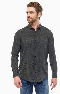 Приталенная рубашка из вискозы Armani Exchange