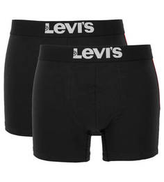 Комплект из двух черных трусов-боксеров Levis®