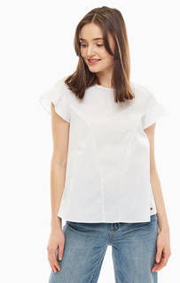 Базовая блуза из хлопка Armani Exchange