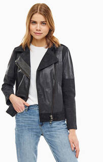 Куртка косуха с замшевыми вставками Armani Exchange