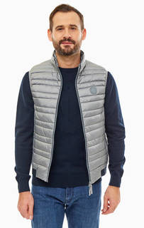 Серый жилет с пуховым наполнителем Armani Exchange