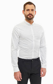 Приталенная рубашка из хлопка Armani Exchange