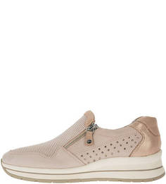 Кожаные кроссовки на молнии Tamaris