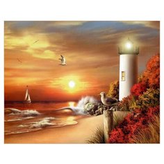 Molly Картина по номерам Маяк