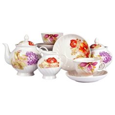 Чайный сервиз Дулёвский фарфор
