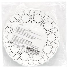 Салфетки Aviora круглые ажурные