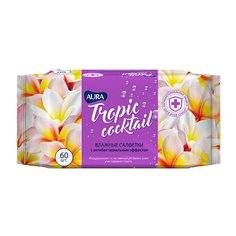 Влажные салфетки Aura Tropic