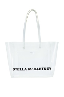 Прозрачная сумка-шоппер с логотипом Stella Mc Cartney